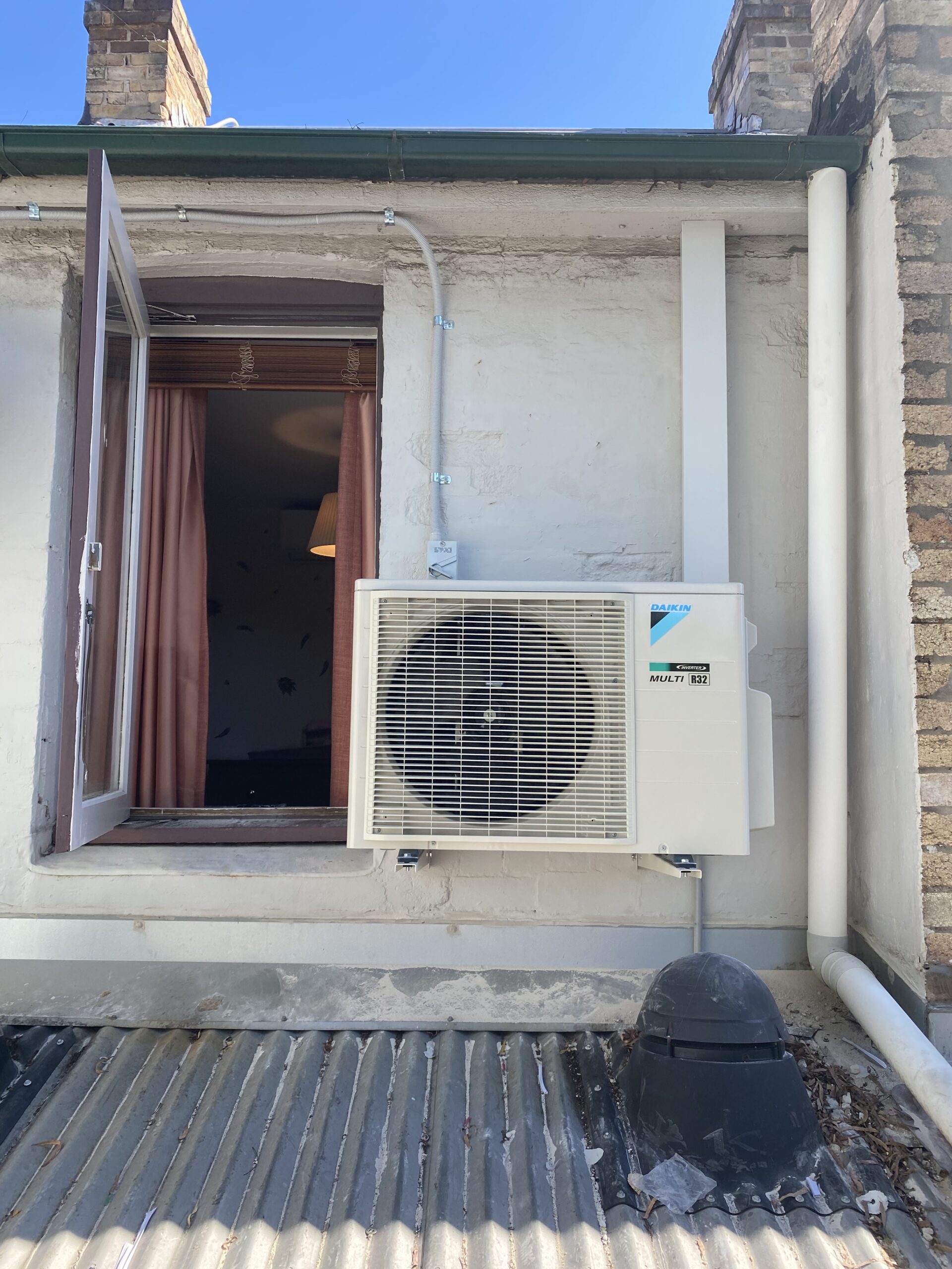 Project – Daikin Multi and Split system installation at Rozelle
